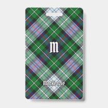 Clan MacKenzie Dress Tartan Badge