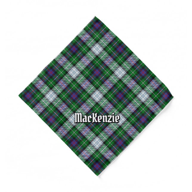 Clan MacKenzie Dress Tartan Bandana (Front)