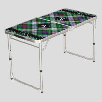 Clan MacKenzie Dress Tartan Beer Pong Table