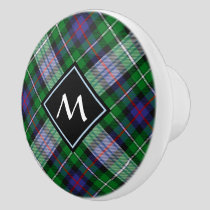 Clan MacKenzie Dress Tartan Ceramic Knob