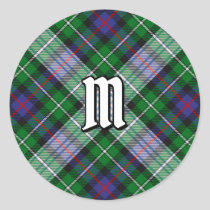 Clan MacKenzie Dress Tartan Classic Round Sticker