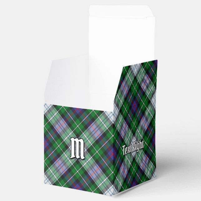 Clan MacKenzie Dress Tartan Favor Box (Opened)