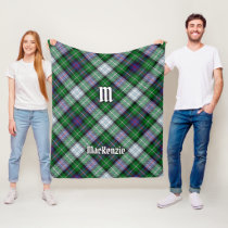 Clan MacKenzie Dress Tartan Fleece Blanket