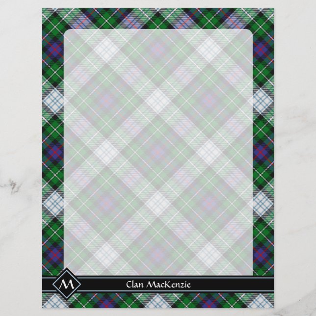 Clan MacKenzie Dress Tartan Flyer (Front)