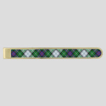 Clan MacKenzie Dress Tartan Gold Finish Tie Bar