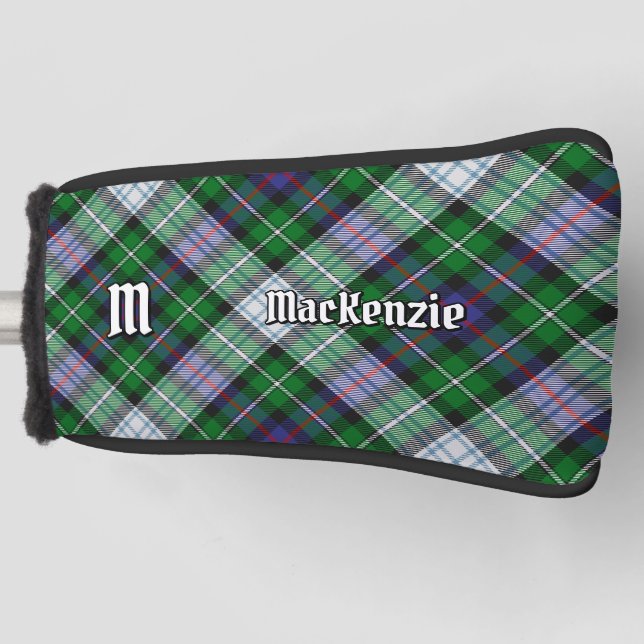 Clan MacKenzie Dress Tartan Golf Head Cover (Front)