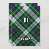 Clan MacKenzie Dress Tartan Invitation