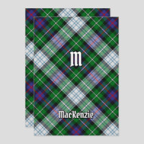 Clan MacKenzie Dress Tartan Invitation