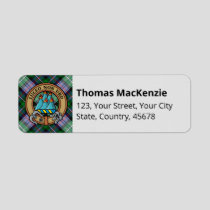 Clan MacKenzie Dress Tartan Label