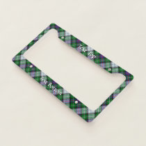 Clan MacKenzie Dress Tartan License Plate Frame