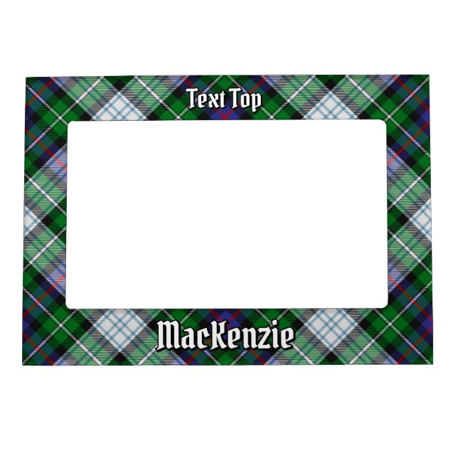 Clan MacKenzie Dress Tartan Magnetic Frame (Front)
