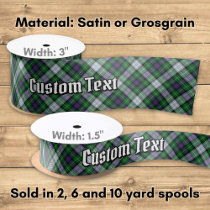 Clan MacKenzie Dress Tartan Satin Ribbon