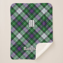 Clan MacKenzie Dress Tartan Sherpa Blanket