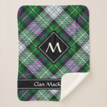 Clan MacKenzie Dress Tartan Sherpa Blanket