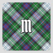 Clan MacKenzie Dress Tartan Square Sticker