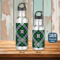 Clan MacKenzie Dress Tartan Stainless Steel Water Bottle