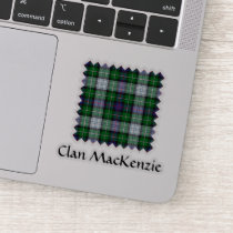 Clan MacKenzie Dress Tartan Sticker