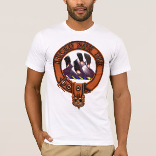 Clan MacKenzie Family Crest and Targe T-Shirt