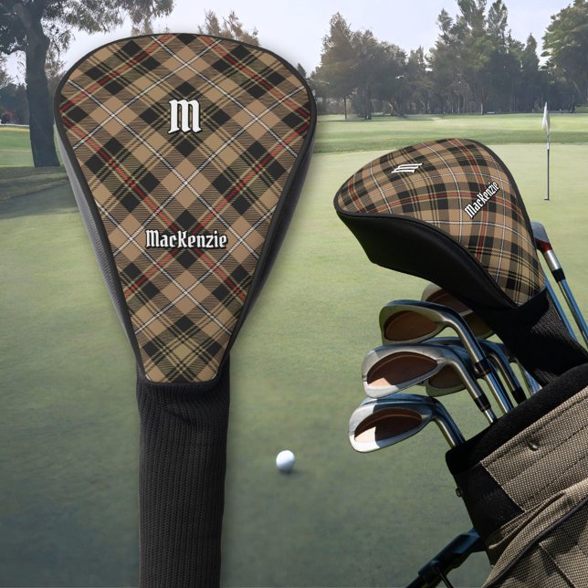 Clan MacKenzie Hunting Brown Golf Head Cover (Creator Uploaded)
