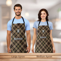 Clan MacKenzie Hunting Brown Tartan Apron