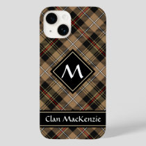 Clan MacKenzie Hunting Brown Tartan Case-Mate iPhone 14 Case