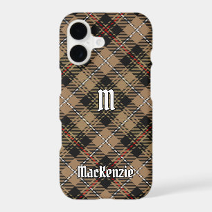 Clan MacKenzie Hunting Brown Tartan iPhone 17 Case