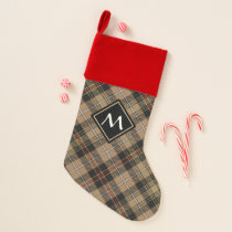 Clan MacKenzie Hunting Brown Tartan Christmas Stocking