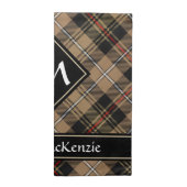 Clan MacKenzie Hunting Brown Tartan Cloth Napkin (Half Fold)