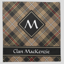 Clan MacKenzie Hunting Brown Tartan Cloth Napkin