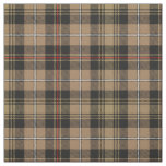 Clan MacKenzie Hunting Brown Tartan Fabric