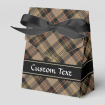 Clan MacKenzie Hunting Brown Tartan Favor Box