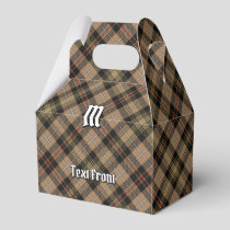 Clan MacKenzie Hunting Brown Tartan Favor Box