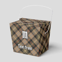Clan MacKenzie Hunting Brown Tartan Favor Box