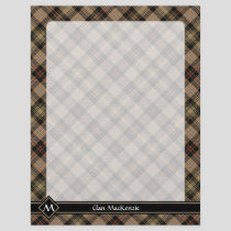 Clan MacKenzie Hunting Brown Tartan Flyer