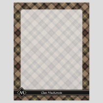 Clan MacKenzie Hunting Brown Tartan Flyer