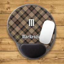 Clan MacKenzie Hunting Brown Tartan Gel Mouse Pad