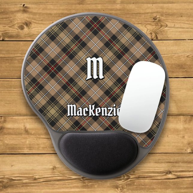 Clan MacKenzie Hunting Brown Tartan Gel Mouse Pad (Creator Uploaded)
