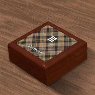 Clan MacKenzie Hunting Brown Tartan Gift Box