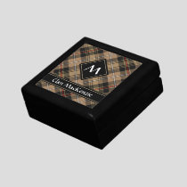 Clan MacKenzie Hunting Brown Tartan Gift Box