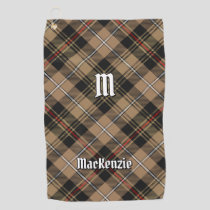 Clan MacKenzie Hunting Brown Tartan Golf Towel