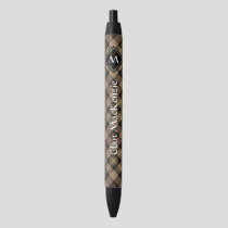 Clan MacKenzie Hunting Brown Tartan Ink Pen