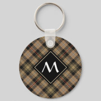 Clan MacKenzie Hunting Brown Tartan Keychain