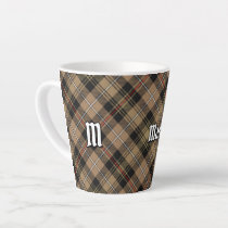 Clan MacKenzie Hunting Brown Tartan Latte Mug