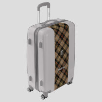 Clan MacKenzie Hunting Brown Tartan Luggage