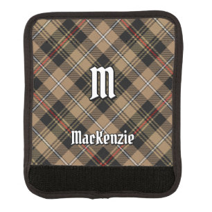 Clan MacKenzie Hunting Brown Tartan Luggage Handle Wrap
