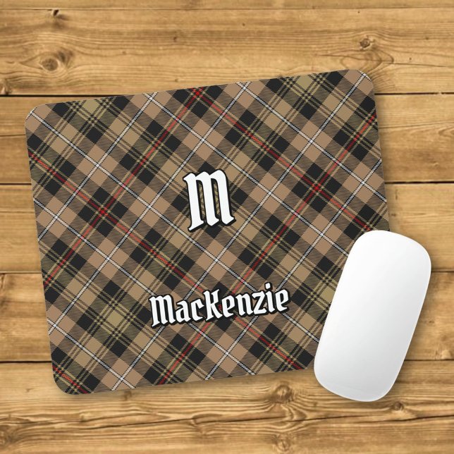 Clan MacKenzie Hunting Brown Tartan Mouse Pad (Creator Uploaded)
