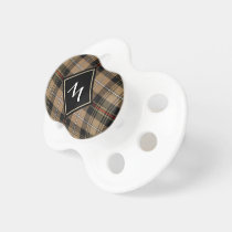 Clan MacKenzie Hunting Brown Tartan Pacifier