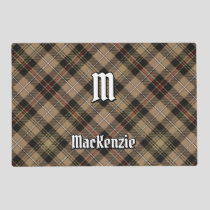 Clan MacKenzie Hunting Brown Tartan Placemat