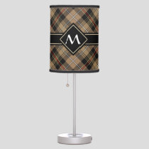Clan MacKenzie Hunting Brown Tartan Table Lamp