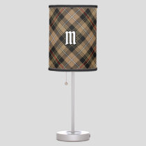 Clan MacKenzie Hunting Brown Tartan Table Lamp